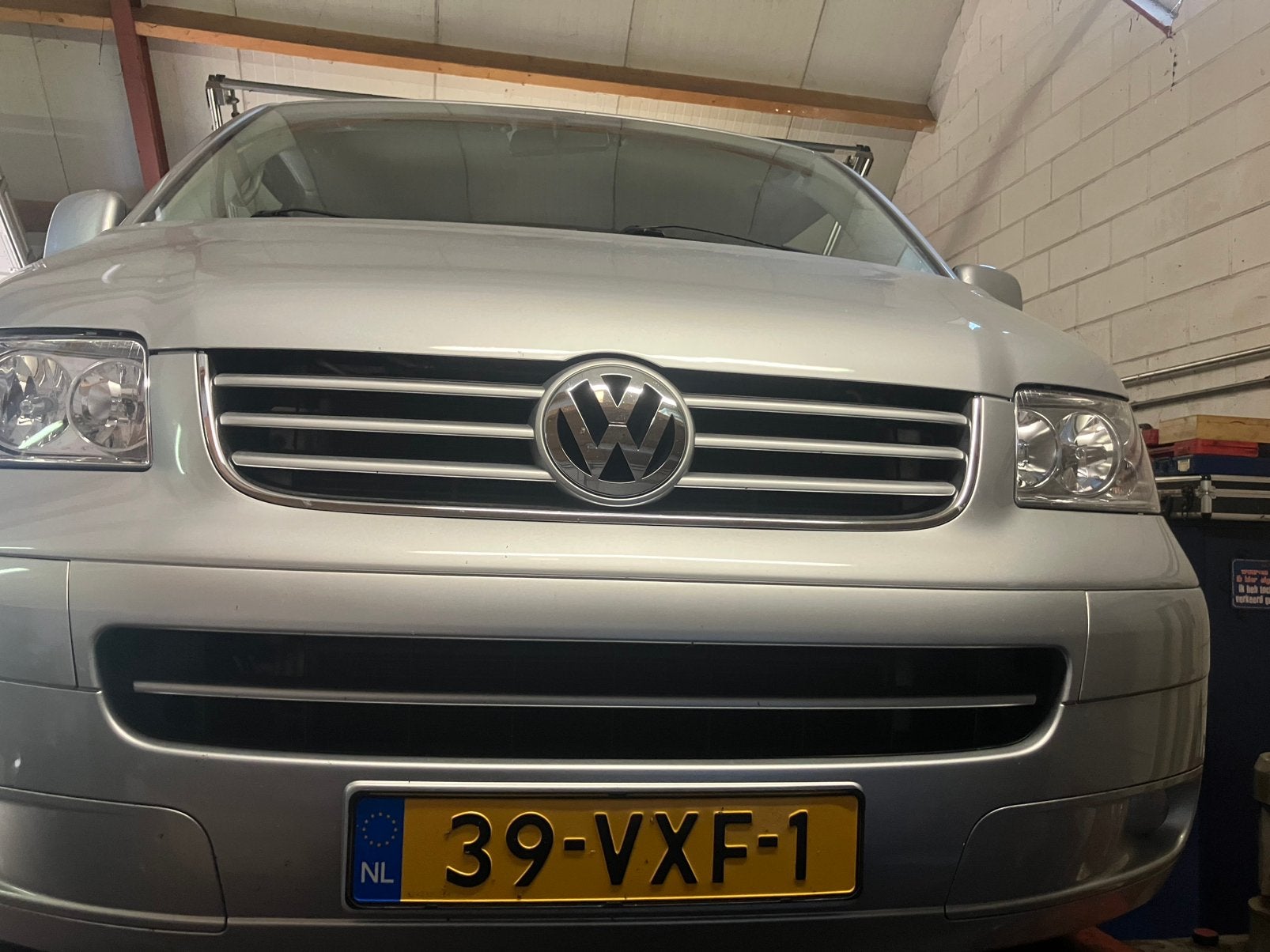 Voorkop Voorfront vw t5 la7w bj 2008, Ophalen, Voor, Volkswagen