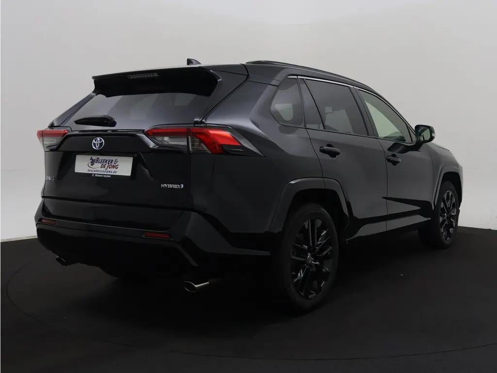 Toyota RAV4 2.5 Hybrid AWD Black Edition | ex BPM | LED | Na, Auto's, Toyota, Automaat, Gebruikt, Zwart, 4 cilinders