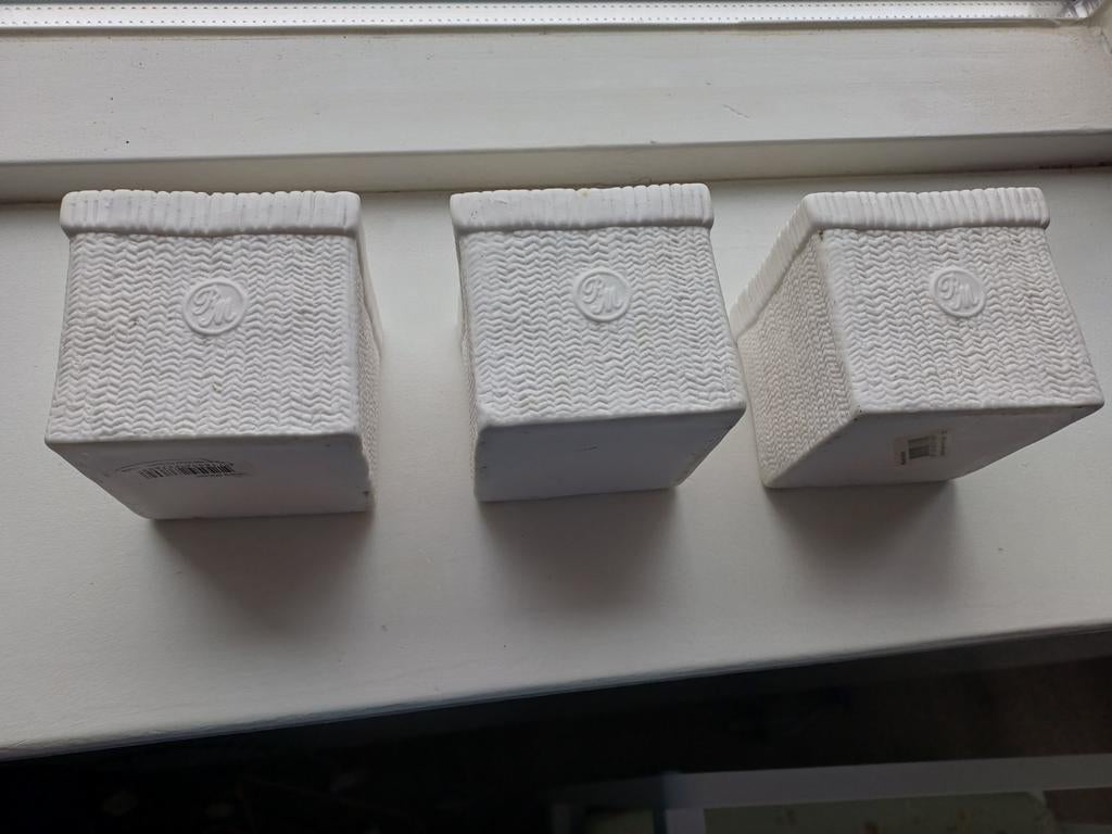 Riviera Maison bloempotjes  / 3 stuks, Ophalen of Verzenden, Zo goed als nieuw