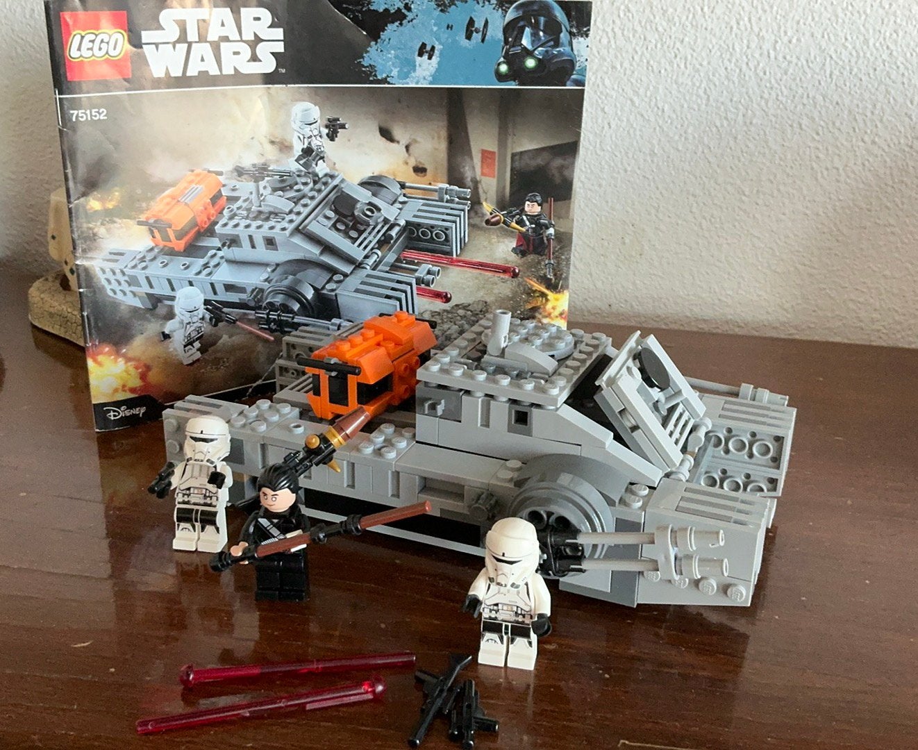 LEGO Star Wars Imperial Assault Hovertank 75152. Met boekje,, Ophalen of Verzenden, Zo goed als nieuw