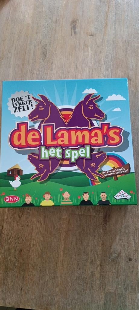 De Lama's Het Spel - Zo goed als nieuw, Hobby en Vrije tijd, Gezelschapsspellen | Bordspellen, Ophalen of Verzenden, Zo goed als nieuw