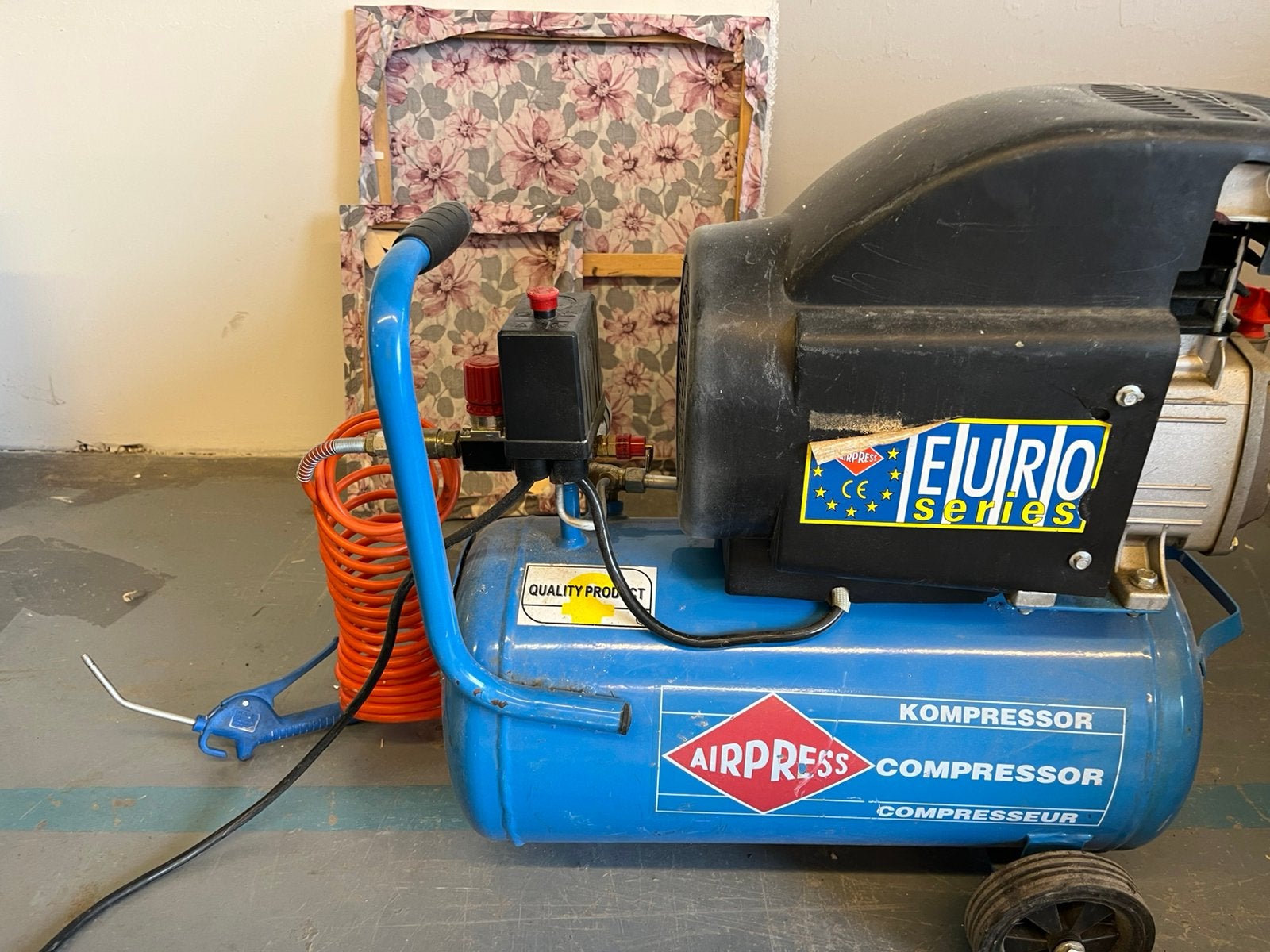 Airpress compressor, Gebruikt, 6 tot 10 bar, Ophalen of Verzenden, Minder dan 200 liter/min