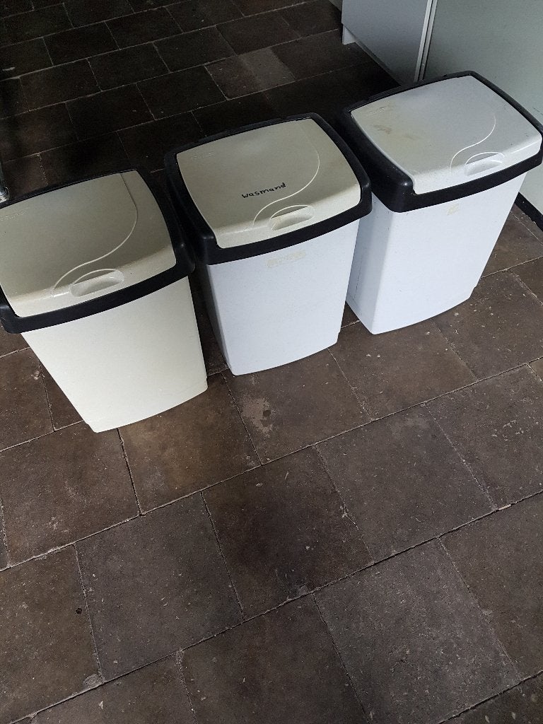 curver was boxen, 3 stuks, Ophalen of Verzenden, Zo goed als nieuw, Grijs, Overige typen