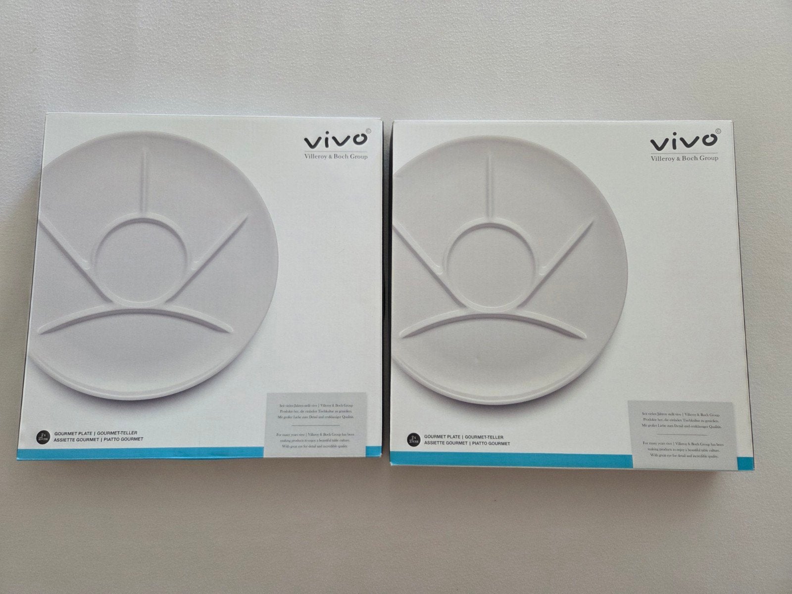 Villeroy&Boch Vivo Gourmetborden ( Moet weg ), Ophalen, Villeroy & Boch, Nieuw, Bord(en)