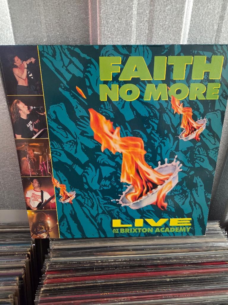 Hardrock/Metal lp FAITH NO MORE: LIVE, Originele persing, Ophalen of Verzenden, Gebruikt, 12 inch