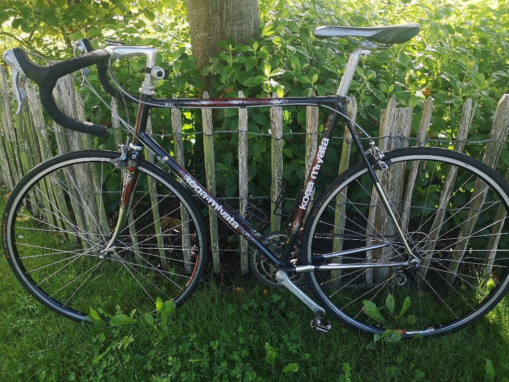 Koga Miyata racefiets, type Fullpro 1991, vintage, Ophalen, Gebruikt, Staal, Velgrem