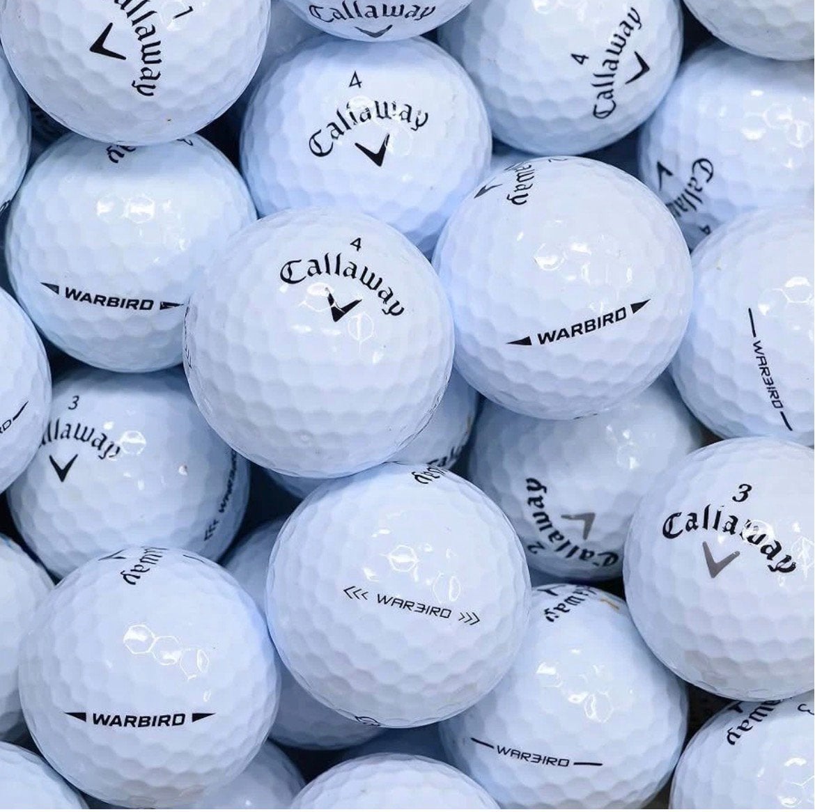 AAAA kwaliteit Callaway Warbird golfballen 50 stuks, Ophalen of Verzenden, Zo goed als nieuw, Bal(len), Callaway