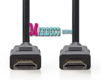 HDMI kabel 5 meter verguld,Gold High speed, ARC, 4K, 3D