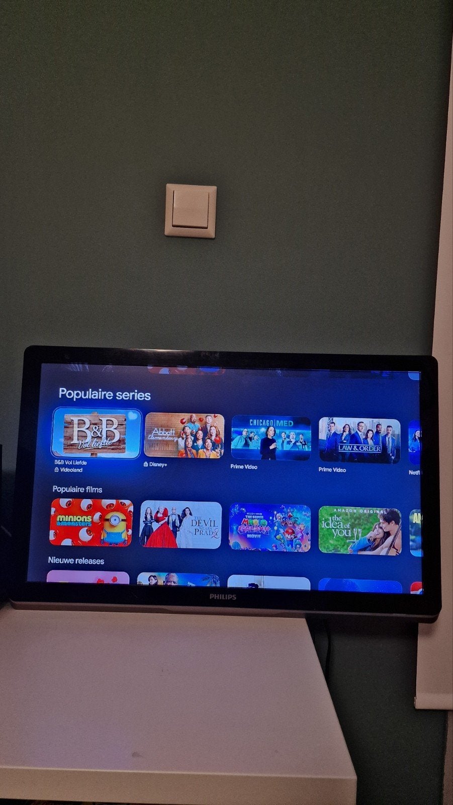 Philips TV 65 cm, Ophalen, Philips, Gebruikt, 50 Hz
