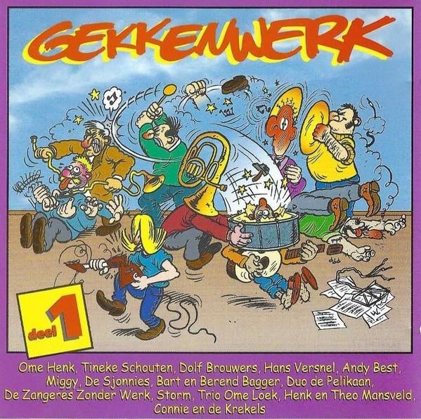 Gekkenwerk: Deel 1.,2 & 3 CD´s Origineel, Ophalen of Verzenden, Nieuw in verpakking
