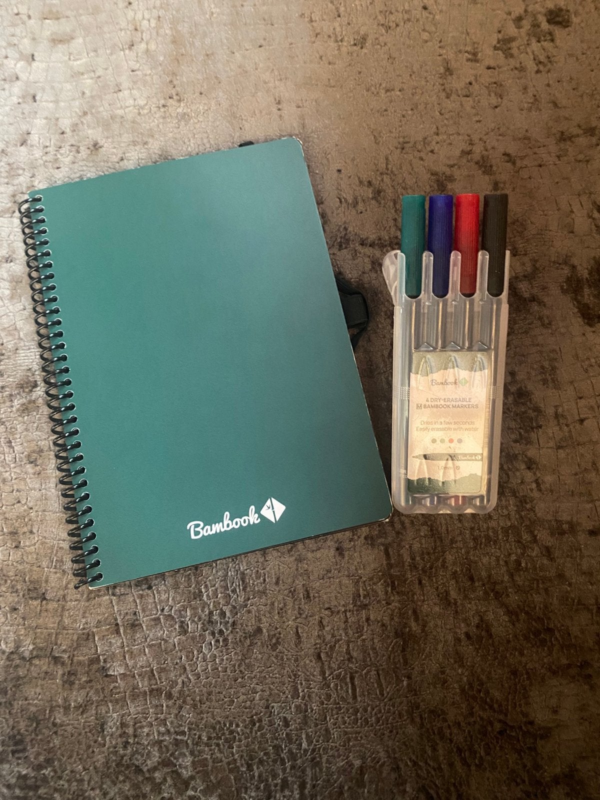 Bambook herbruikbaar notitieboek + 4 stiften–compleet setje, Ophalen of Verzenden, Uitwisbaar, Zo goed als nieuw, A5