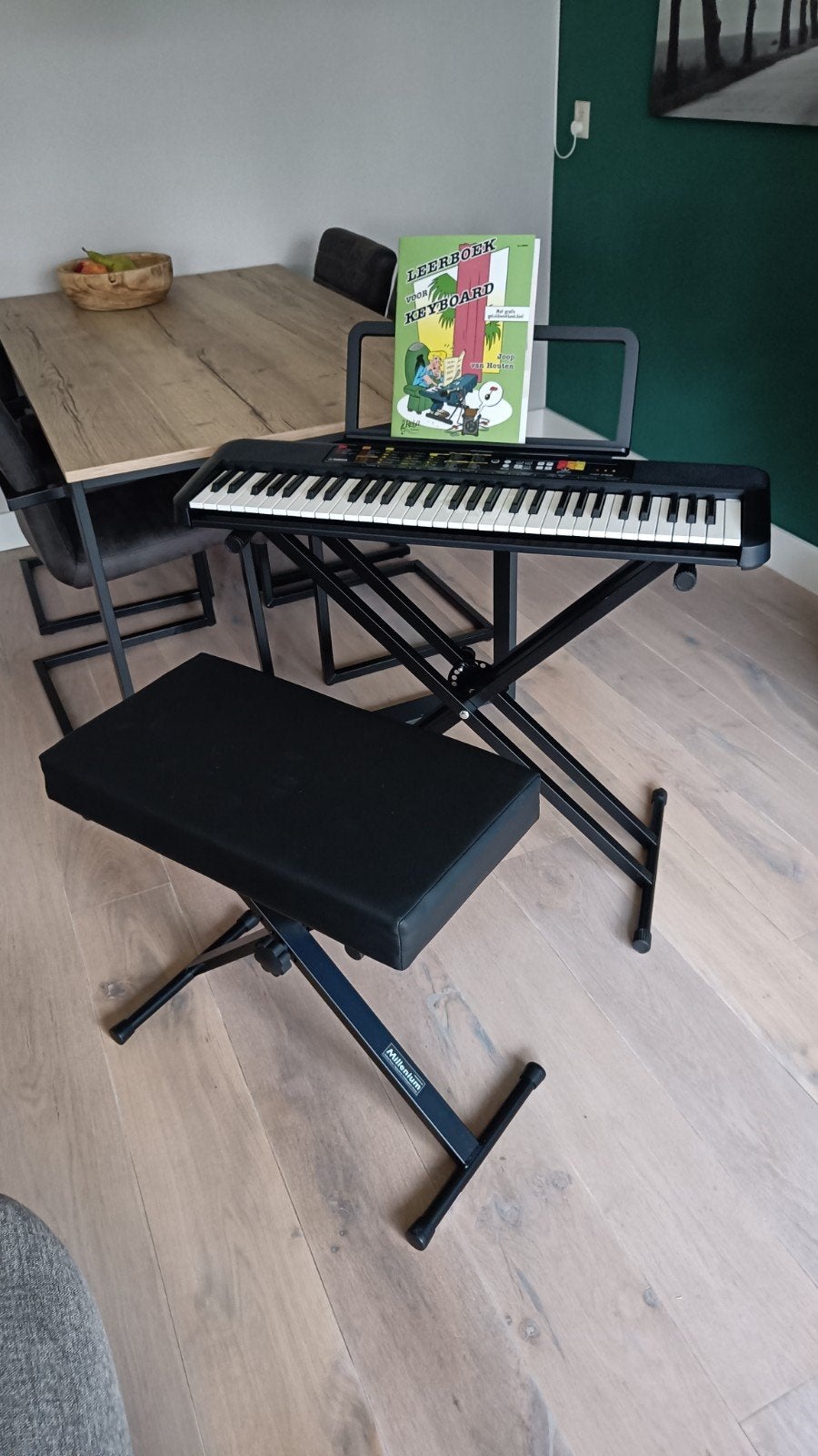Keyboard set, Ophalen, 61 toetsen, Met standaard, Nieuw