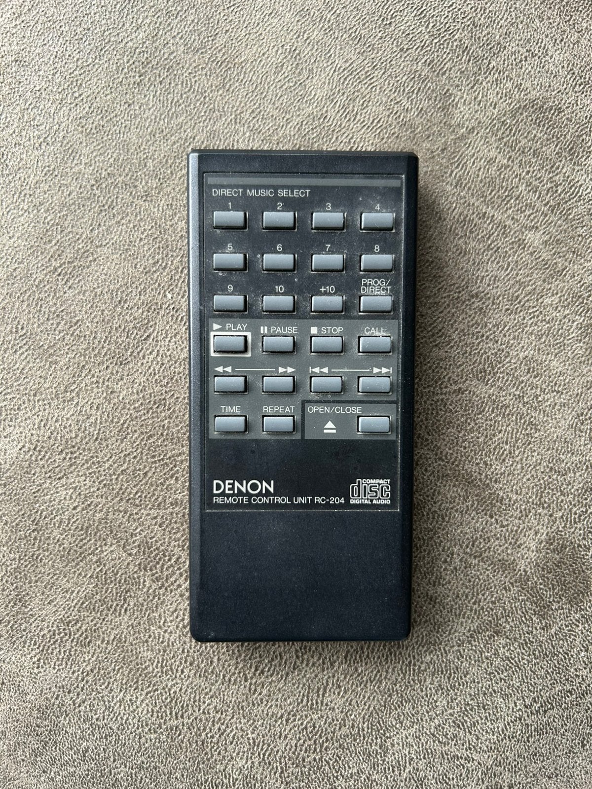 Denon afstandsbediening RC-204, Ophalen of Verzenden, Gebruikt, Origineel