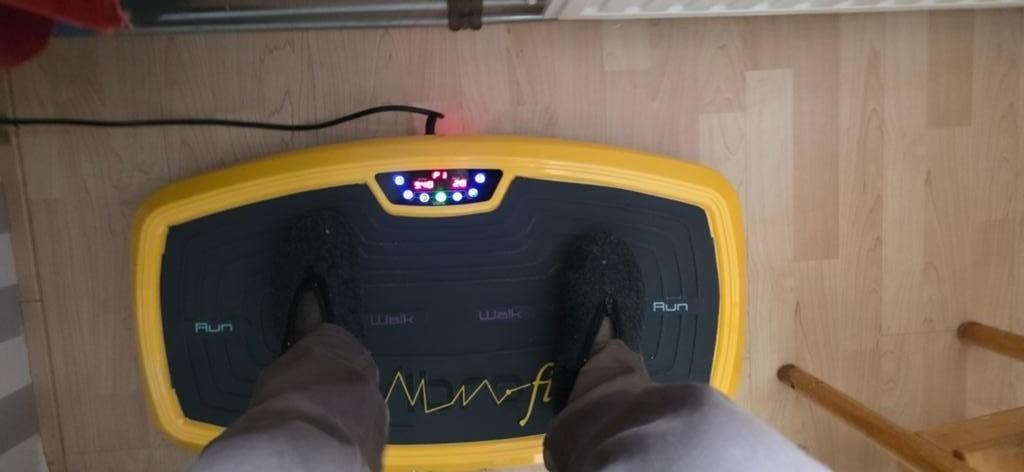 Monfit Trilplaat - Zo goed als nieuw, Ophalen, Zo goed als nieuw, Trilplaat