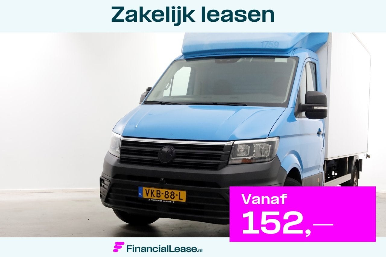Volkswagen Crafter 35 2.0 TDI E6 Bakwagen met achterdeuren 2, Voorwielaandrijving, Dealer onderhouden, Gebruikt, 2500 kg