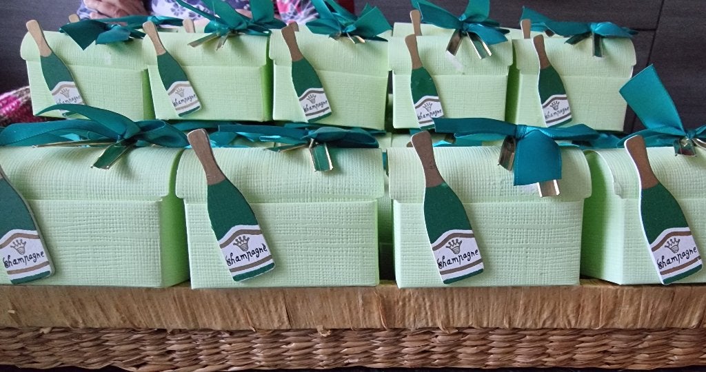 huwelijks bedankjes, Ophalen of Verzenden, Nieuw, Groen, Accessoires