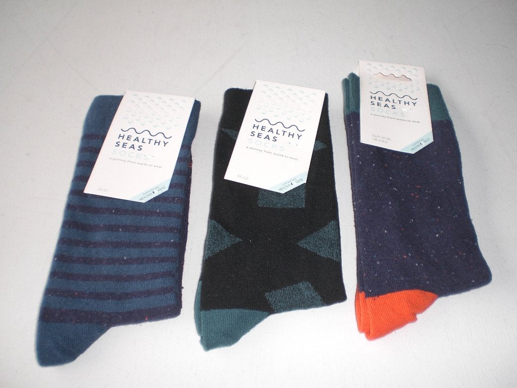3 paar nieuwe Healthy Seas Socks maat 39-42, Overige kleuren, Verzenden, Nieuw, Maat 39 t/m 42