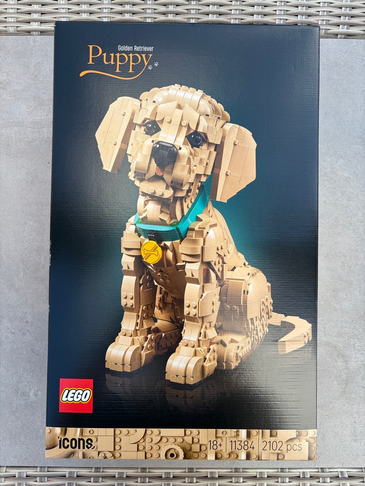 Nieuwe LEGO Icons Golden Retriever Puppy (2102 stuks), Lego, Denemarken, Nieuw, Ophalen of Verzenden