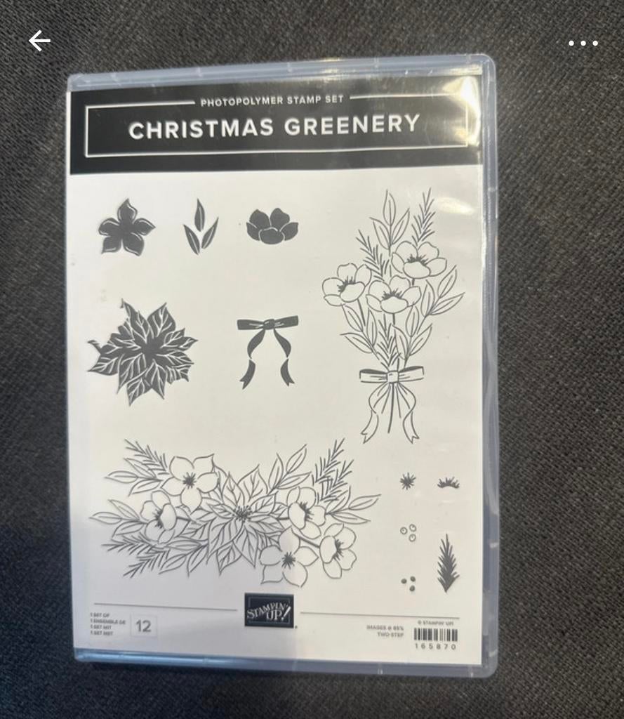 Stampin' Up! Christmas Greenery Stempelset & Dies, Ophalen of Verzenden, Nieuw, Clearstamp