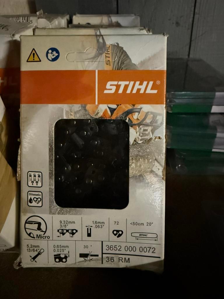 Nieuwe Stihl Zaagkettingen, 72 schakels, S, Ophalen of Verzenden, S, S