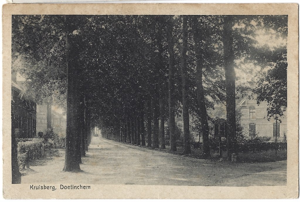 Doetinchem, Kruisberg, Verzenden, 1920 tot 1940, Gelopen, Gelderland