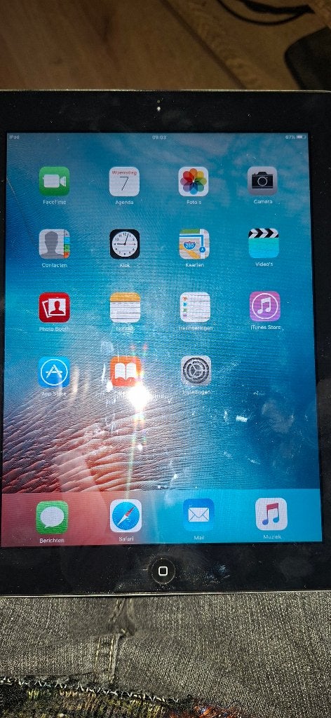 Tablet ipad, Computers en Software, Gebruikt, Apple iPad, 128 GB, Grijs
