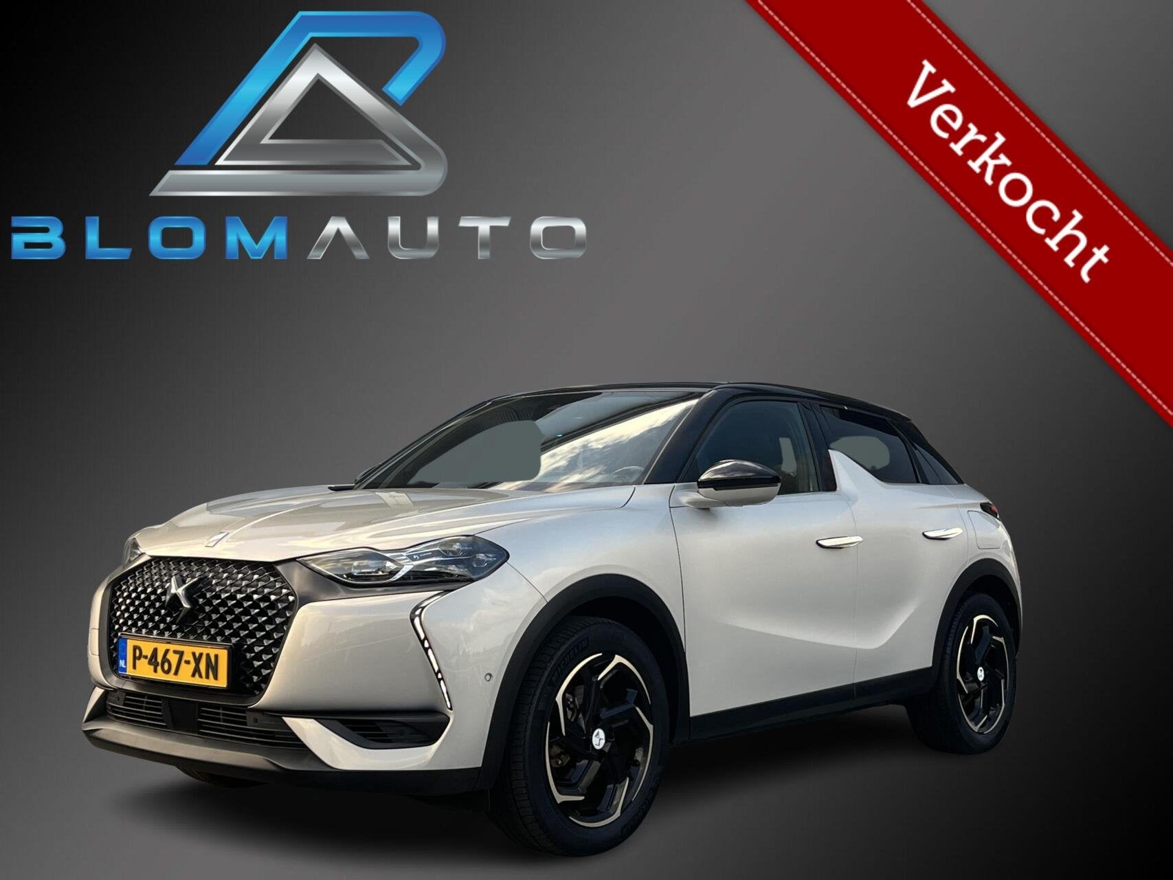 Ds 3 Crossback Rivoli 50 kWh SOH 94% LEDER+MATRIX LED+KEYLES, Auto's, 330 km, 136 pk, Gebruikt, 1498 kg