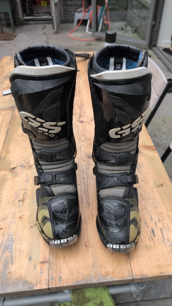 BMW Motorrad GS Pro motorlaarzen, maat 45 (valt klein), Heren, Laarzen, Tweedehands, Ophalen