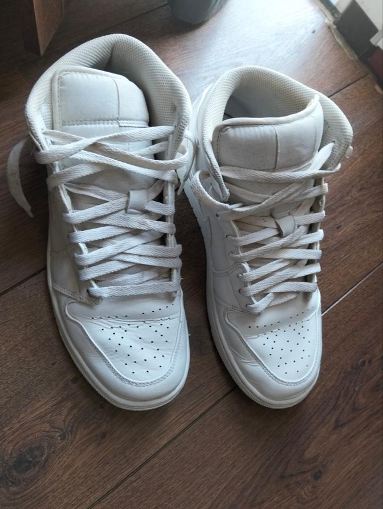 Nike Air Jordan 44, Wit, Ophalen of Verzenden, Sneakers of Gympen, Gedragen