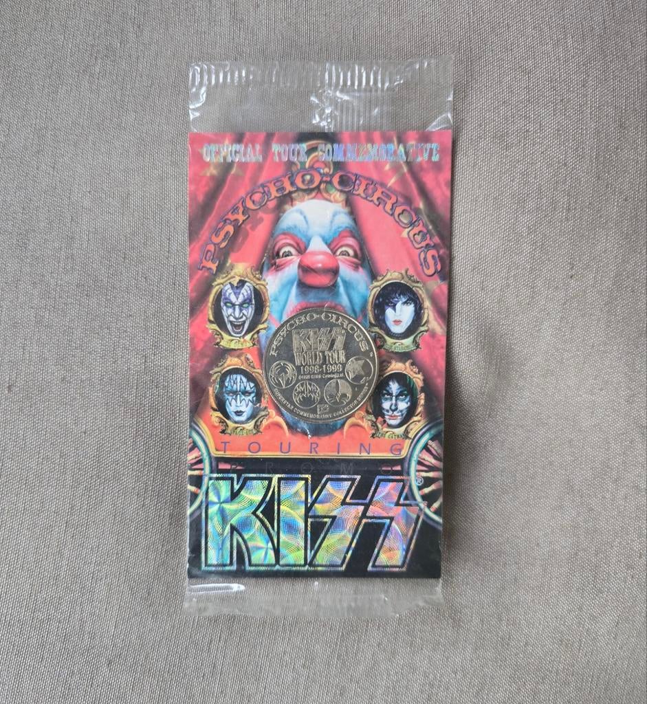KISS Psycho Circus World Tour 1998-1999 munt, Ophalen of Verzenden, Nieuw, Overige typen
