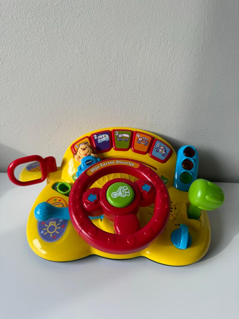 VTech Mijn Eerste Stuurtje - Interactief Speelgoed, Ophalen of Verzenden, Zo goed als nieuw, Auto, Met licht