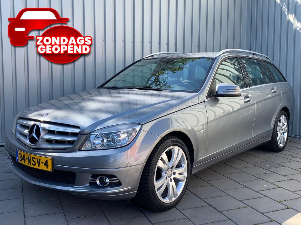 Mercedes-Benz C-klasse Estate 180 CGI BlueEFFICIENCY Busines, Auto's, Mercedes-Benz, Achterwielaandrijving, Zwart, Handgeschakeld