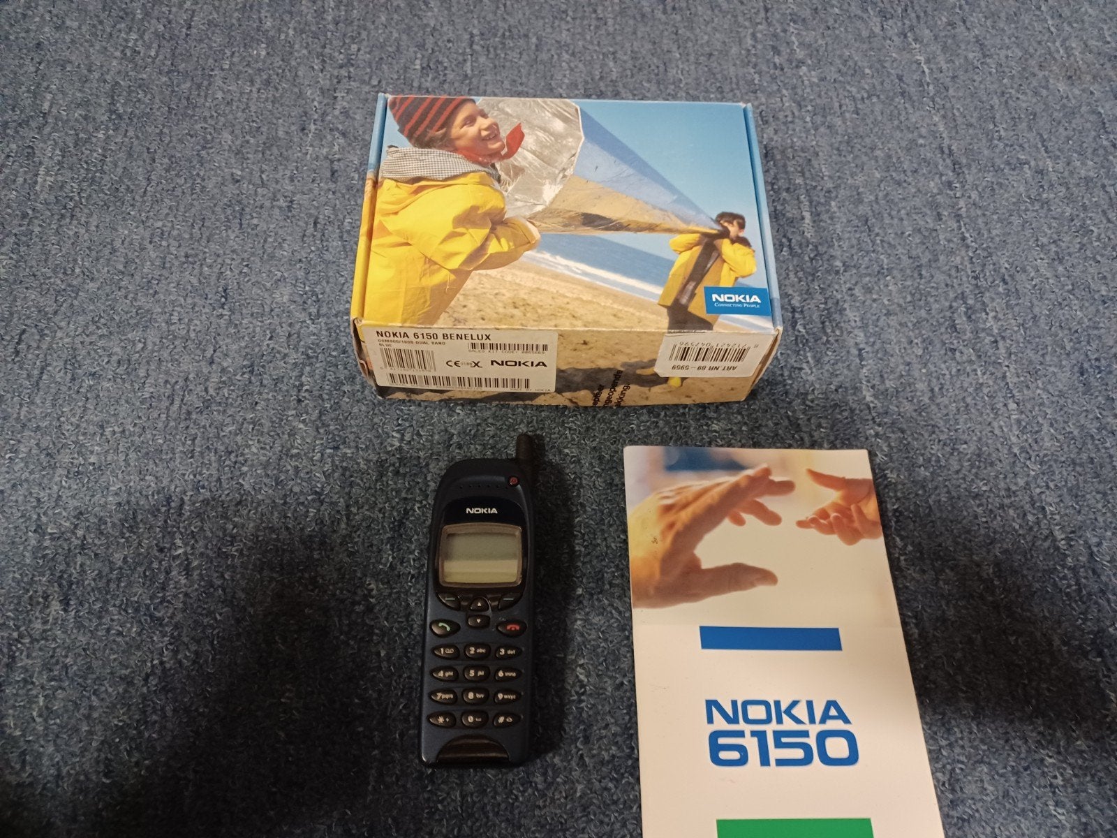 Zeldzame Nokia 6150 zgan in doos, Telecommunicatie, Ophalen of Verzenden, Zwart