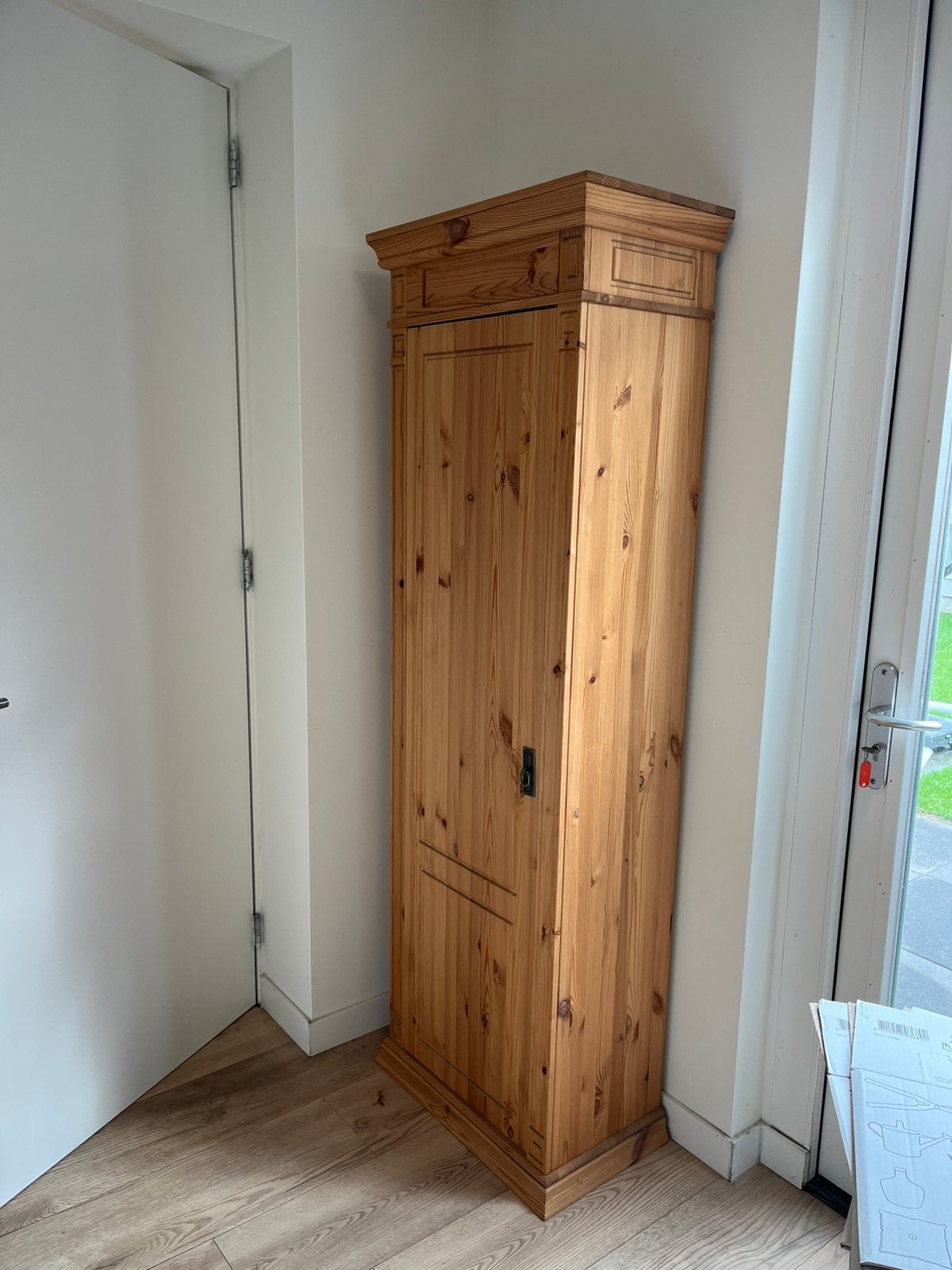 Hoge schoenenkast – veel opbergruimte – 59 x 35 x 198 cm, Huis en Inrichting, Kasten | Kledingkasten, Ophalen, 50 tot 100 cm, Zo goed als nieuw