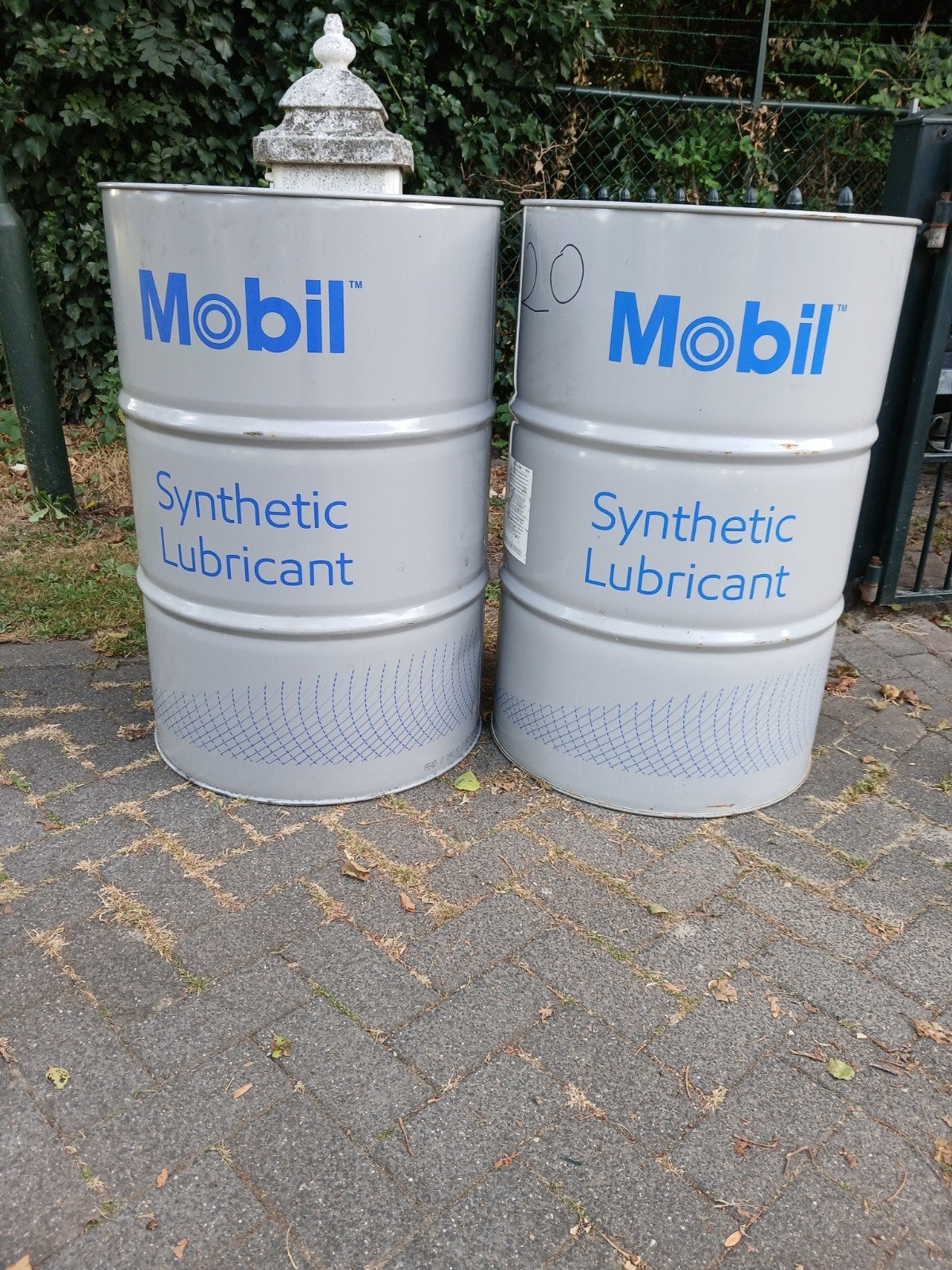 2x olie ton, Ophalen
