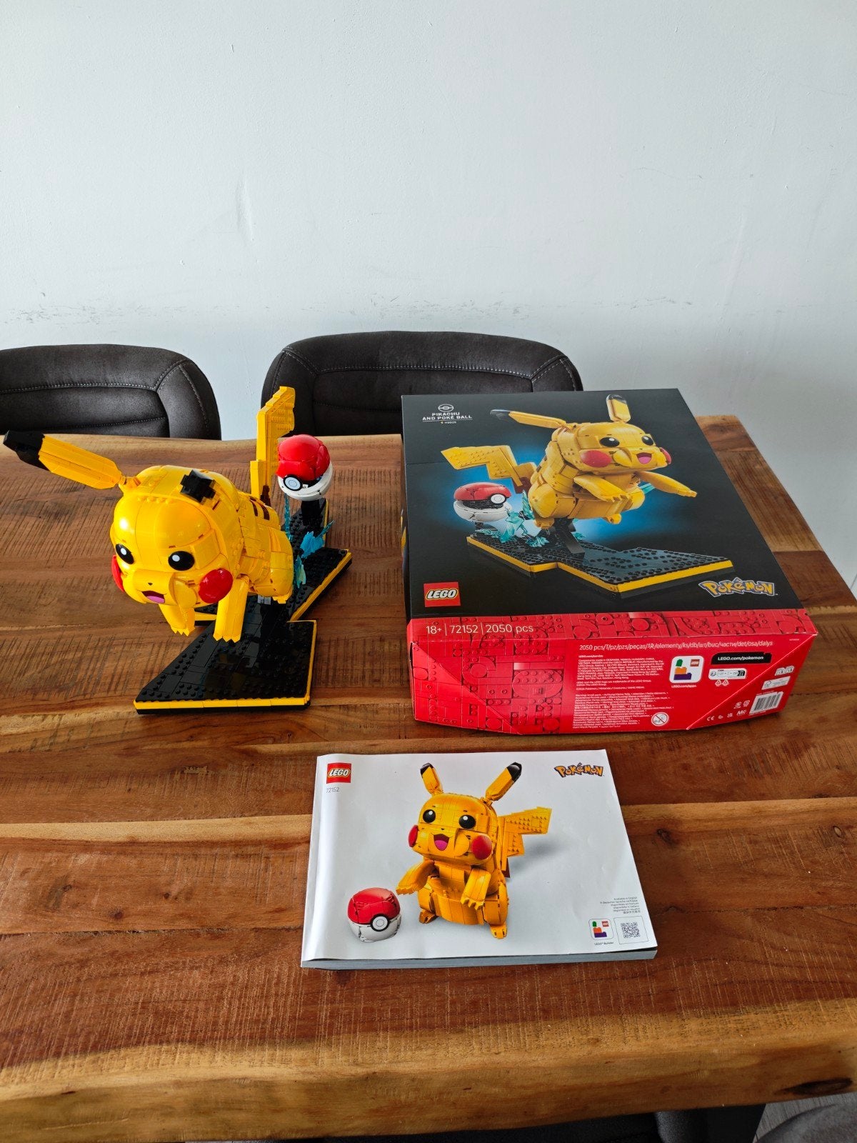 LEGO Pikachu & Poké Ball Set 72152 - Pokémon Bouwset, Ophalen, Zo goed als nieuw
