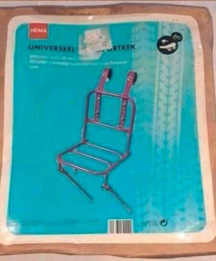 Fietsvoordrager/fietsbagagedrager nieuw 20 inch, Ophalen, Nieuw