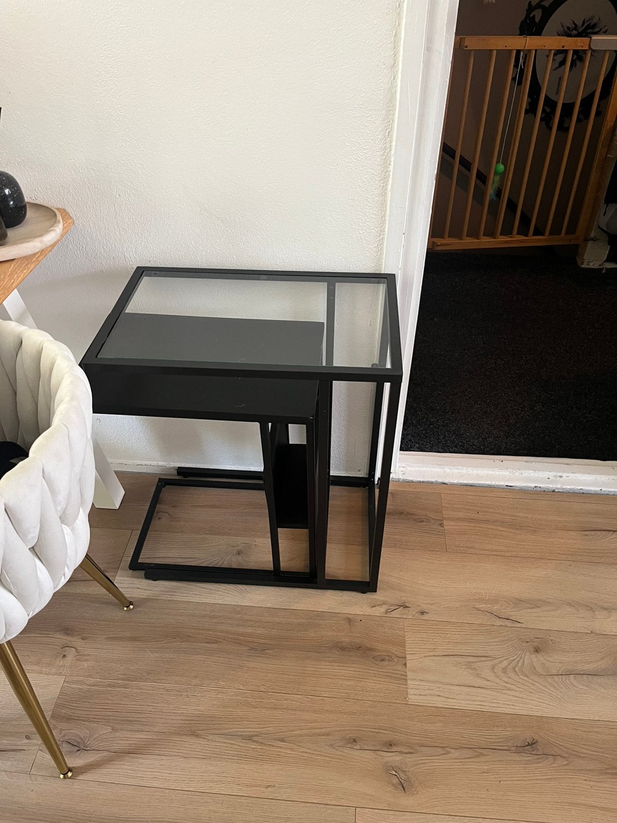 Twee bijzettafeltjes ikea, Ophalen, Gebruikt