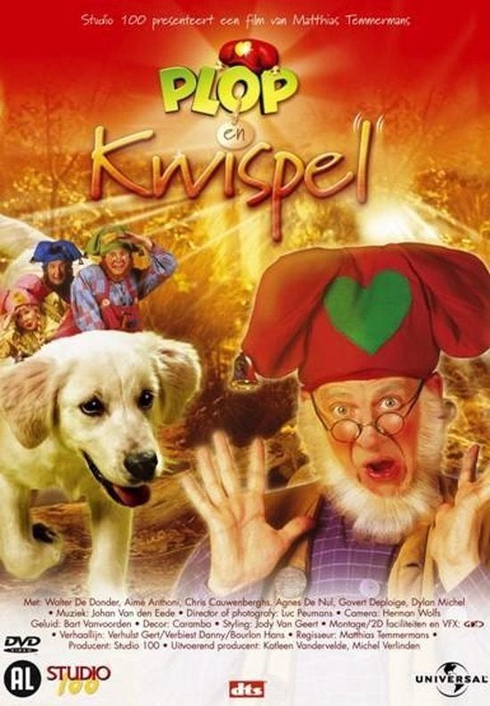 6 x Kabouter Plop - 6 studio 100 films op DVD, Cd's en Dvd's, Gebruikt, Verzenden, Alle leeftijden, Nederlands