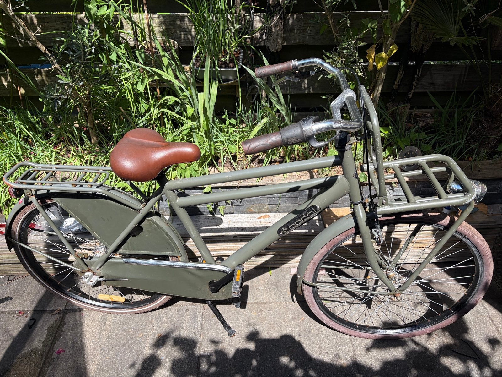 Popal transportfiets 26 inch - Stevige en complete fiets, Terugtraprem, Gebruikt, Minder dan 47 cm, Ophalen