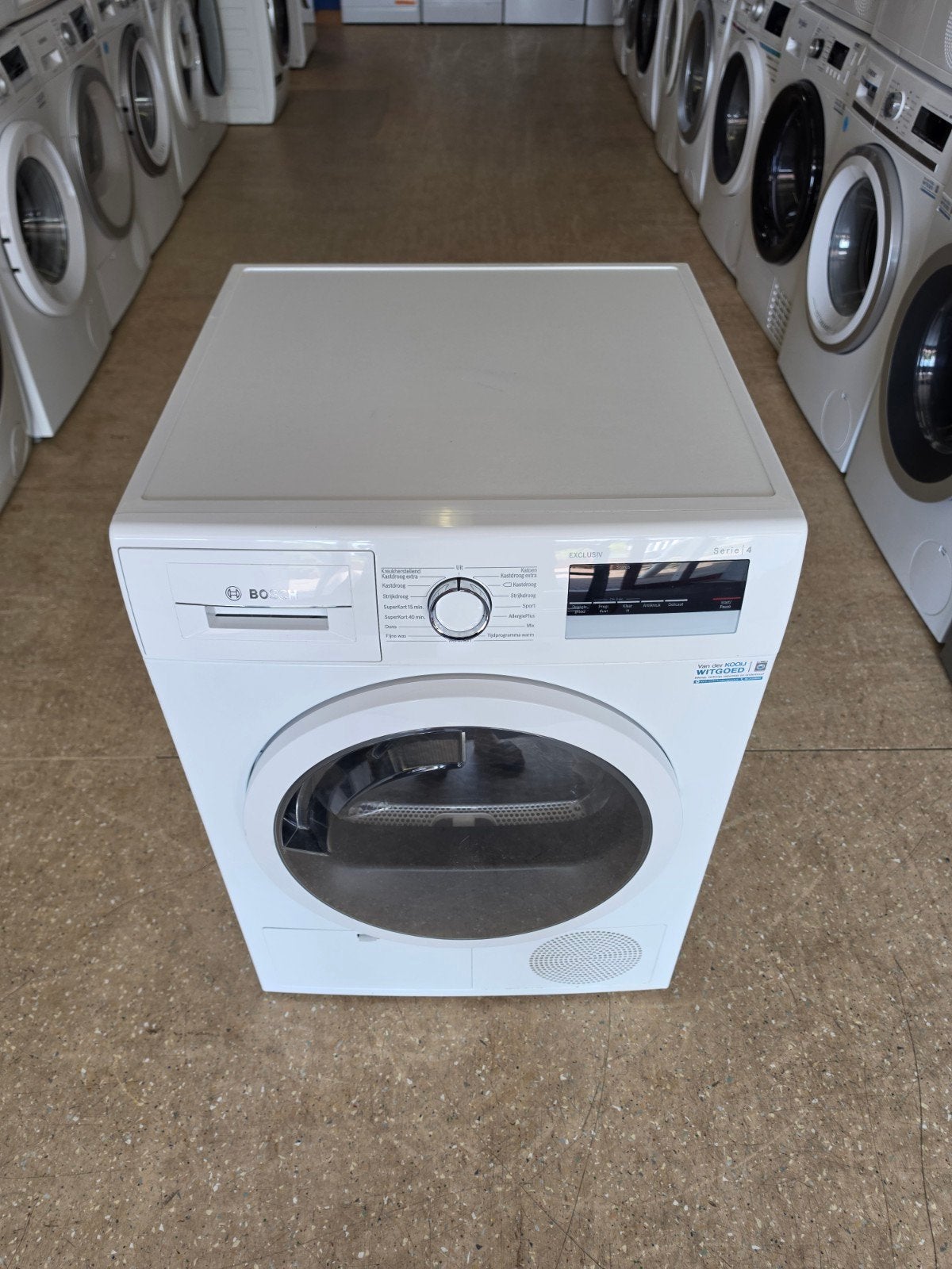 Bosch Serie 4 condensdroger | 8 kilo | Gratis thuis 🚚✅️, Bosch, Jirnsum, Anti-kreukfase, 8 tot 10 kg