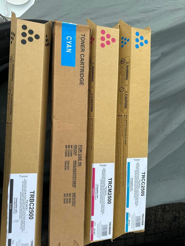 Ricoh Printer Toner Cartridges - Diverse Kleuren, Ophalen, Printer, Laserprinter, Nieuw