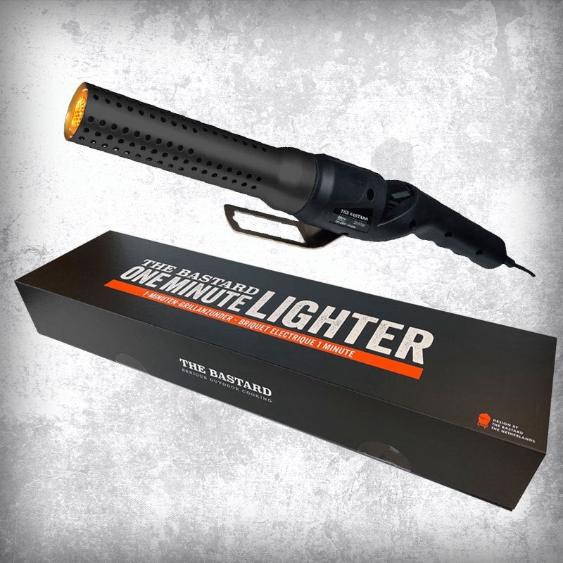 The Bastard One Minute Lighter als nieuw, Tuin en Terras, Barbecue-accessoires, Ophalen of Verzenden, Zo goed als nieuw, The Bastard