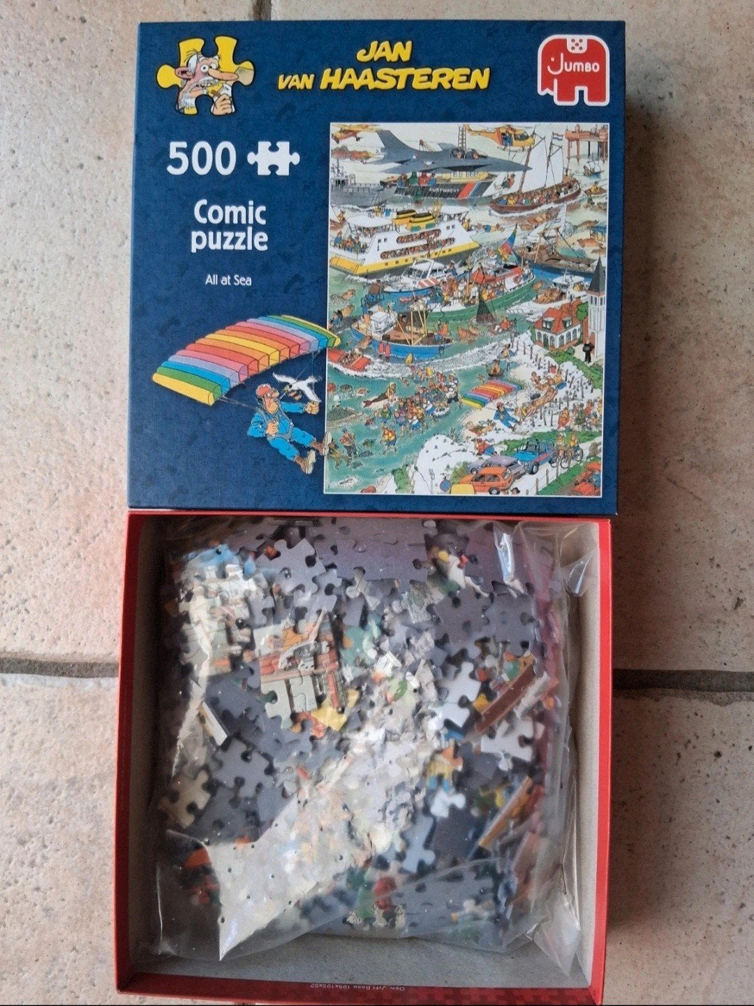 Jan van Haasteren puzzel "All at Sea" - 500 stukjes