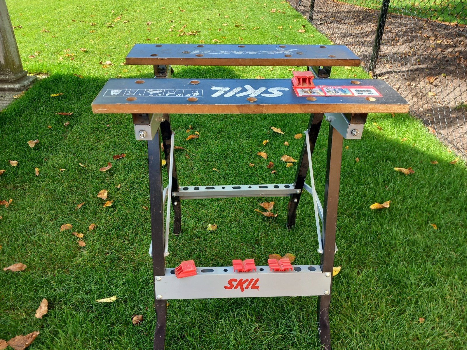 Zo goed als nieuwe Skil workmate - Ideaal voor elke klus!, Doe-het-zelf en Verbouw, Ophalen, Zo goed als nieuw, Minder dan 70 cm