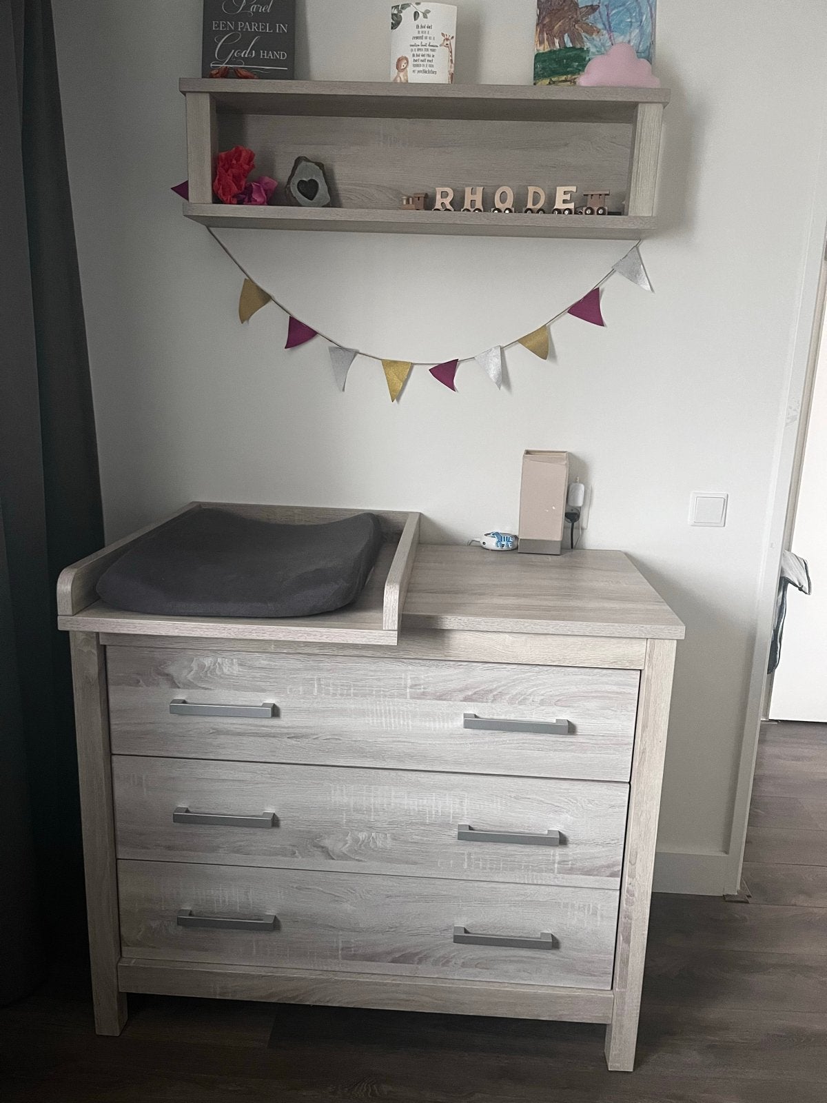 Complete babykamer TWF (ledikant, commode, kast), Ophalen, Gebruikt, Jongetje of Meisje