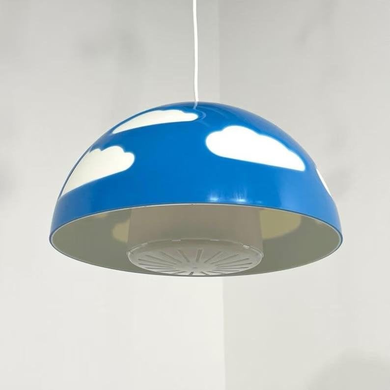 Skogig Plafondlamp met Wolken, Ophalen of Verzenden, Zo goed als nieuw, Blauw, IKEA