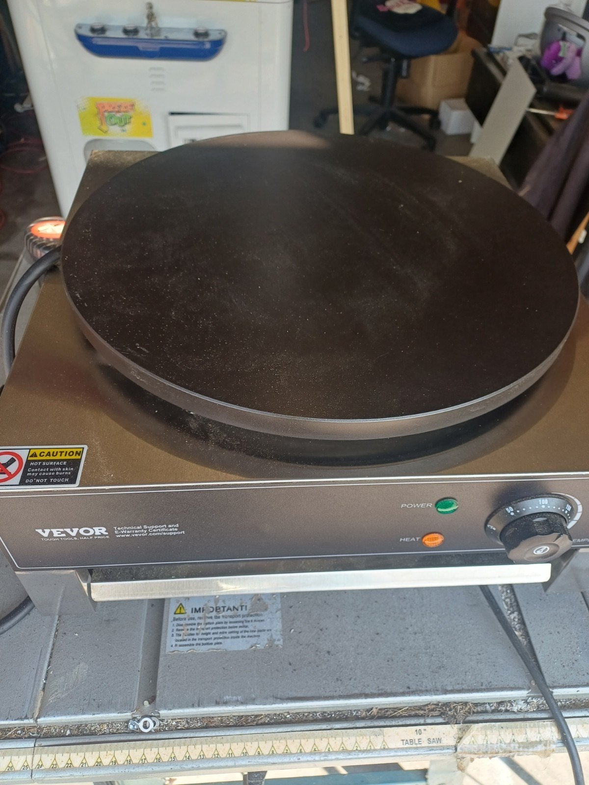 Crêpe Maker - Professionele Crêpeplaat, Ophalen of Verzenden, Zo goed als nieuw