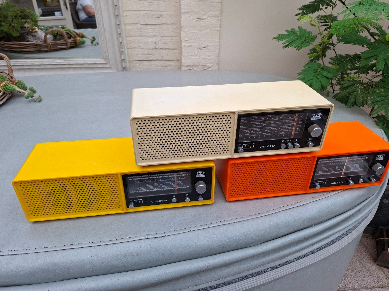 itt Violetta radio's 3 stuks, Ophalen of Verzenden