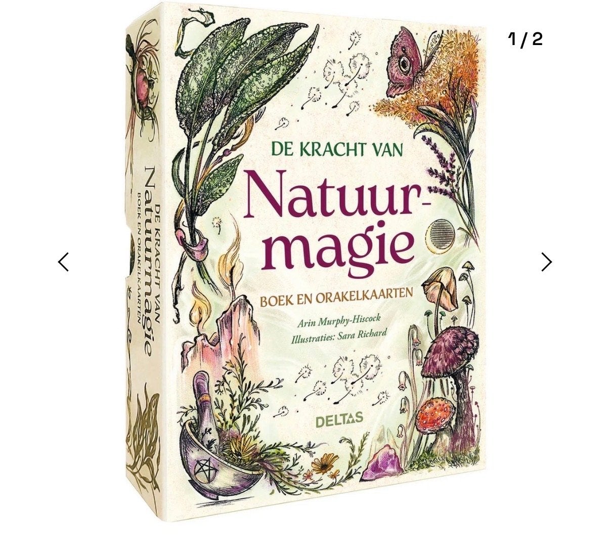 De Kracht van Natuurmagie: Orakelkaarten & Boek, Verzenden, Nieuw, Tarot of Kaarten leggen, Overige typen